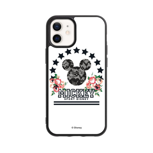 Apple iPhone 12 mini Base Case Mickey Mouse - College Flowers
