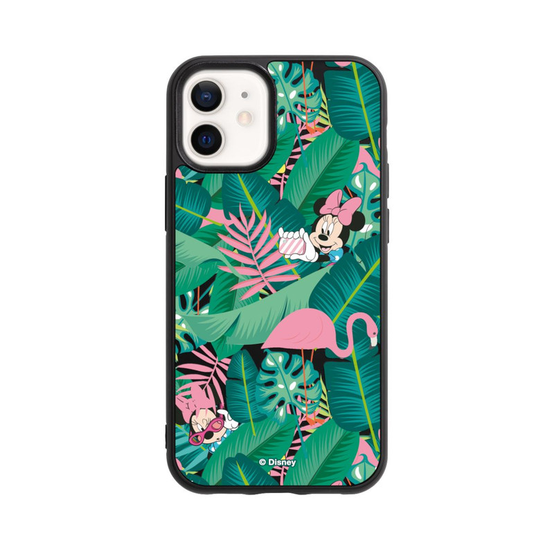 iPhone 12 mini Base Case Minnie Summer Palmblätter ohne Hintergrund