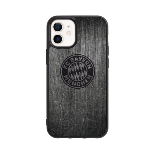 Apple iPhone 12 mini Base Case Metalllook FCB Logo einfarbig
