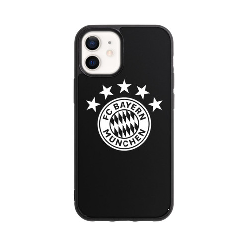 Apple iPhone 12 mini Base Case FCB Logo einfarbig mit Sternen - ohne Hintergrund