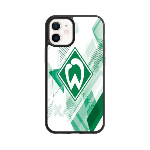 Apple iPhone 12 mini Base Case Weiße Grafikelemente - Werder Bremen