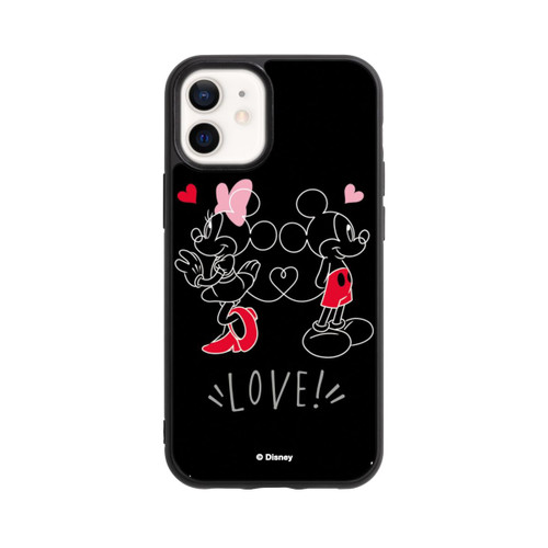 Apple iPhone 12 mini Base Case Mouse in Love black