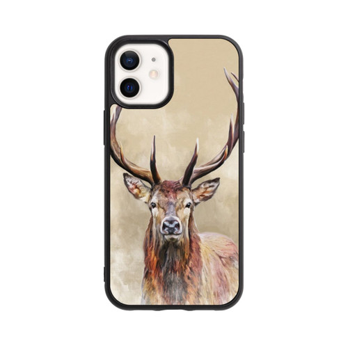 Apple iPhone 12 mini Base Case Gezeichneter Hirsch