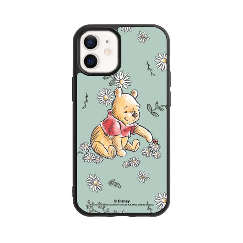 Apple iPhone 12 mini Base Case Winnie Puuh Gänseblümchen und Käfer Liebe