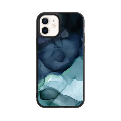 Apple iPhone 12 mini Base Case Flüssig Kunst Dämmerungsstimmung