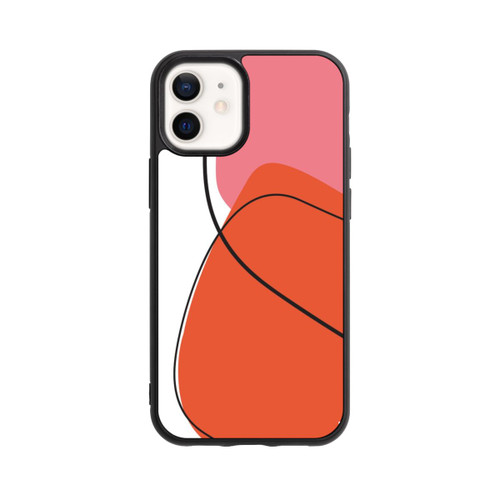 Apple iPhone 12 mini Base Case Meine orangefarbene Kunst