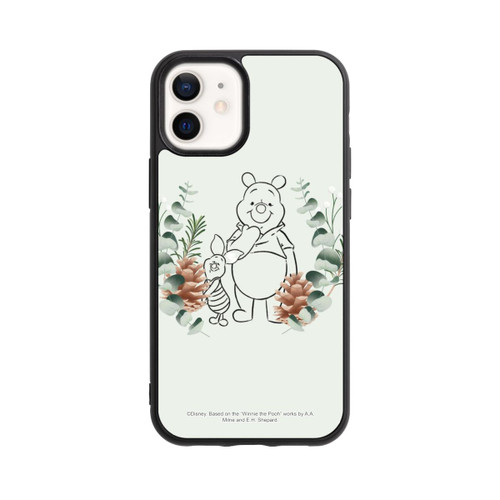 Apple iPhone 12 mini Base Case Grüne Liebe Puuh und Ferkel