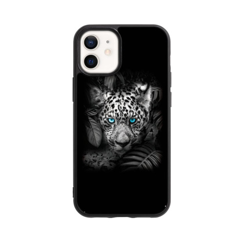 Apple iPhone 12 mini Base Case Jaguar Schwarz Dschungel
