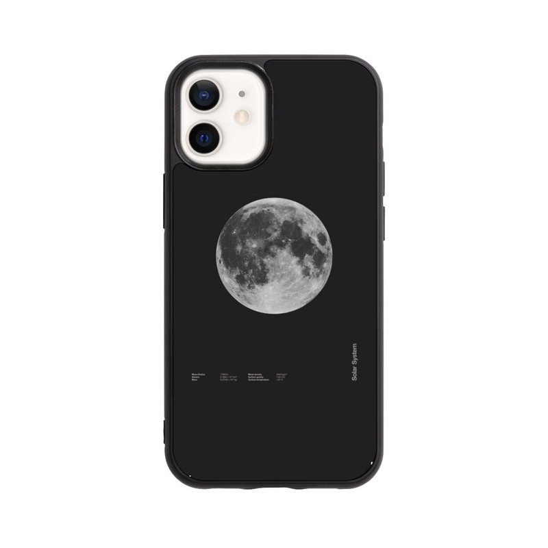 iPhone 12 mini Base Case Solar System Mond