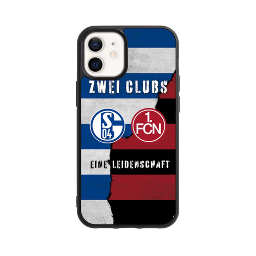 Apple iPhone 12 mini Base Case Fanfreundschaft Schalke x Nürnberg