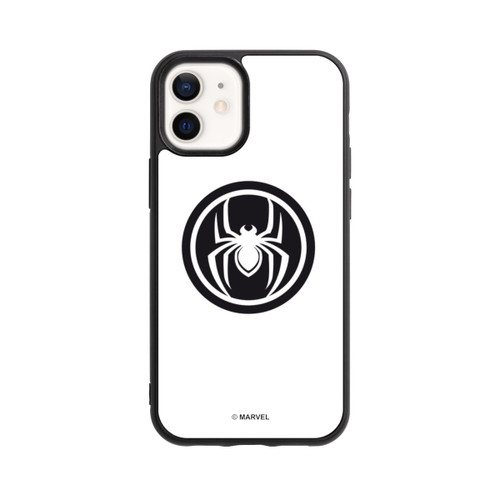 Apple iPhone 12 mini Base Case Spider-Man Logo White