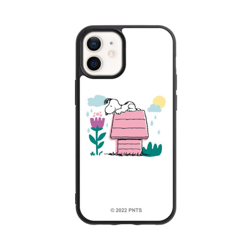Apple iPhone 12 mini Base Case Snoopy Hundehütte Frühling