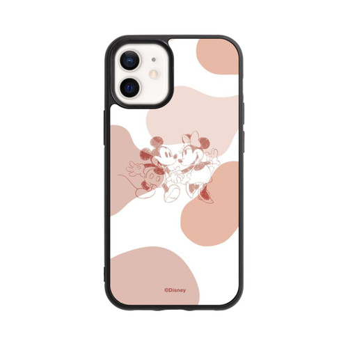 Apple iPhone 12 mini Base Case Micky and Minnie halten händchen Boho