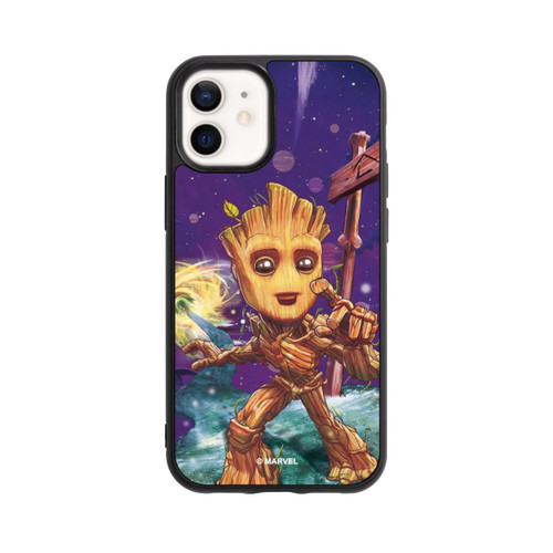 Apple iPhone 12 mini Base Case Baby Groot Galaxy Touch
