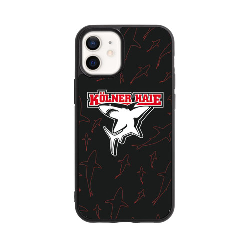 Apple iPhone 12 mini Base Case Haie Muster Rot