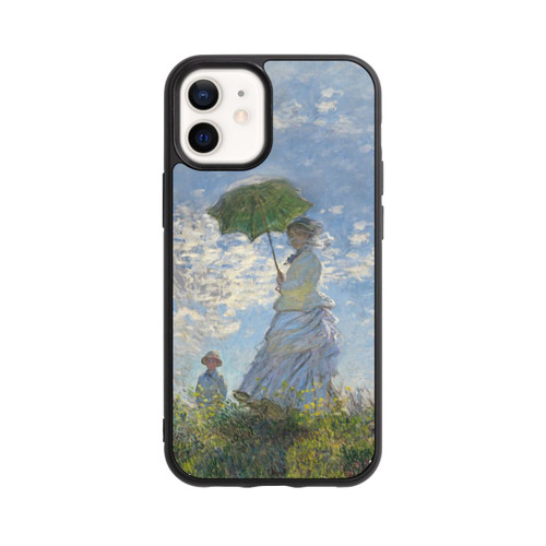 Apple iPhone 12 mini Base Case Frau mit Sonnenschirm - Monet