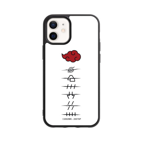 Apple iPhone 12 mini Base Case Akatsuki Mitgliedersymbole Weiß