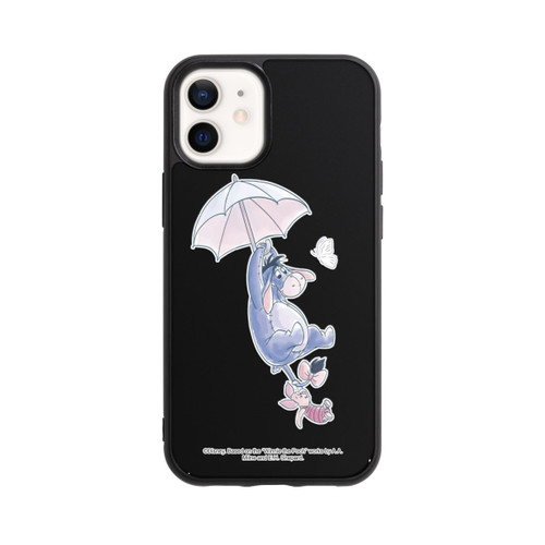 Apple iPhone 12 mini Base Case Winnie Pooh Eeyeore Find Happiness Transparent
