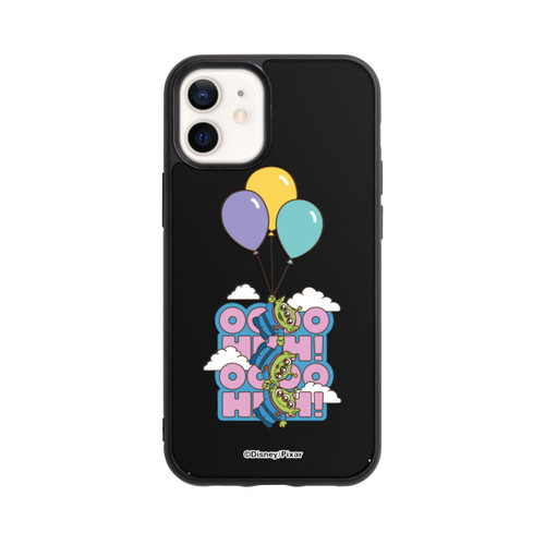 Apple iPhone 12 mini Base Case Toy Story Aliens Balloons OOOOHHH Transparent