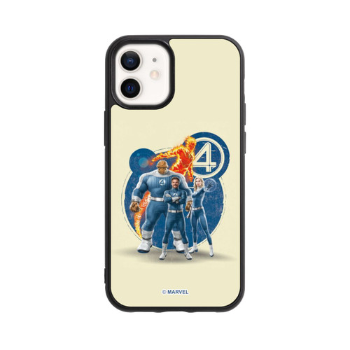 Apple iPhone 12 mini Base Case The Fantastic Four Beige