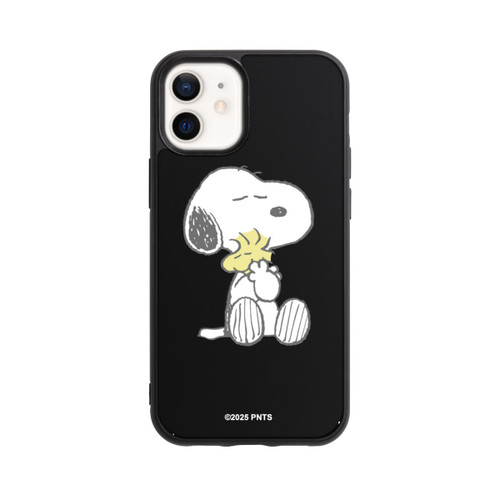 Apple iPhone 12 mini Base Case Snoopy And Woodstock Cuddling transparent