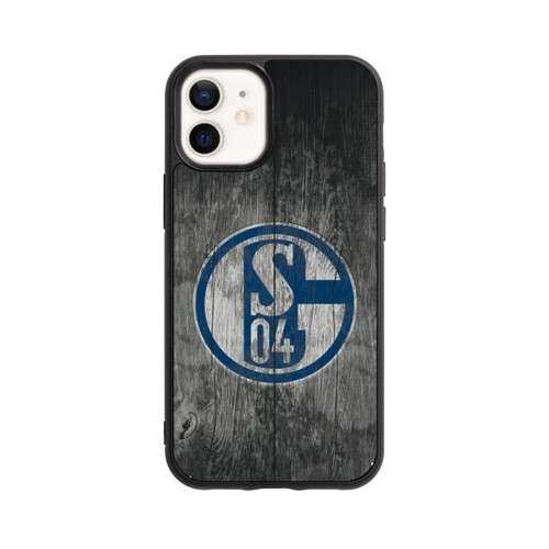 Apple iPhone 12 mini Base Case Schalke 04 Holz Look