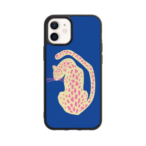 Apple iPhone 12 mini Base Case Blue Pink Cat