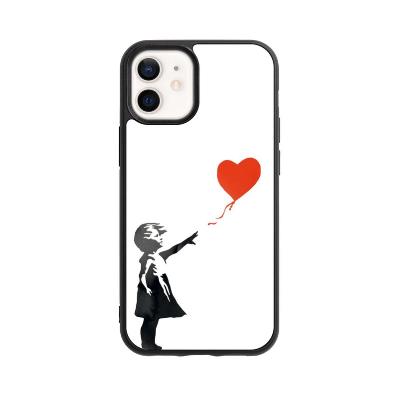 iPhone 12 mini Base Case Girl With Red Balloon