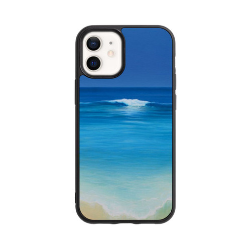 Apple iPhone 12 mini Base Case Incoming Wave, by Derek Hare
