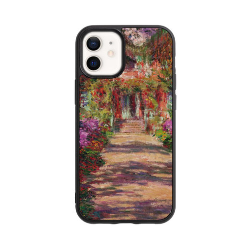 Apple iPhone 12 mini Base Case Eine Allee in Monets Garten in Giverny by Claude Monet