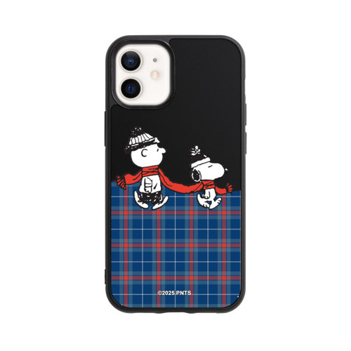 Apple iPhone 12 mini Base Case Peanuts Weihnachtspulli Transparent
