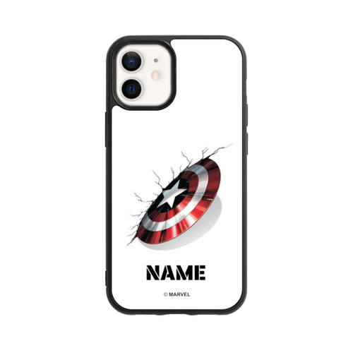 Apple iPhone 12 mini Base Case Captain America Shield Personalisierbar