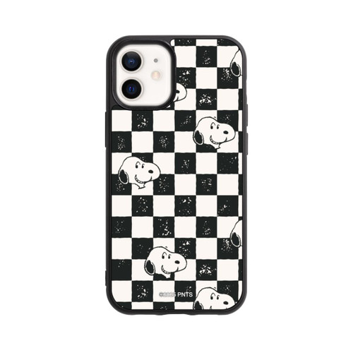 Apple iPhone 12 mini Base Case Snoopy Heads Checked Pattern