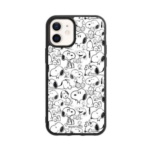 Apple iPhone 12 mini Base Case Classic Snoopy Pattern White