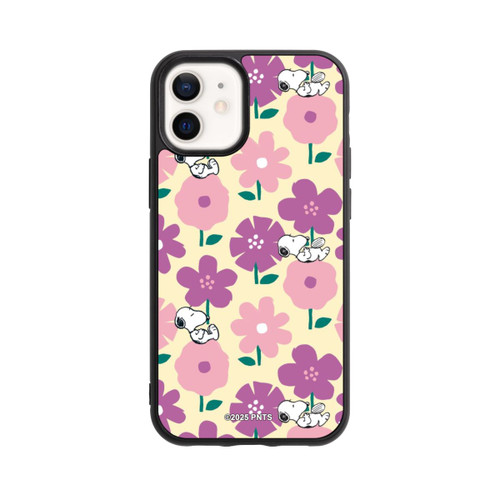 Apple iPhone 12 mini Base Case Peanuts Flower Pattern Yellow