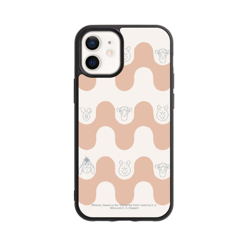 Apple iPhone 12 mini Base Case Winnie Puuh und Freunde Wellenmuster