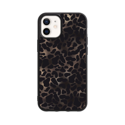 Apple iPhone 12 mini Base Case Leo-Muster dunkel