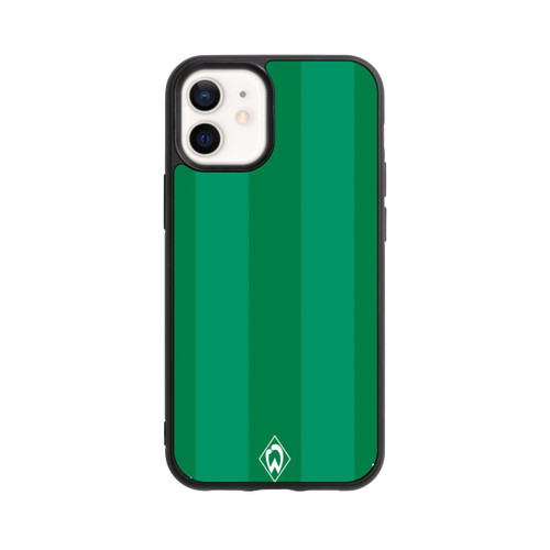 Apple iPhone 12 mini Base Case Werder Bremen Grün gestreift