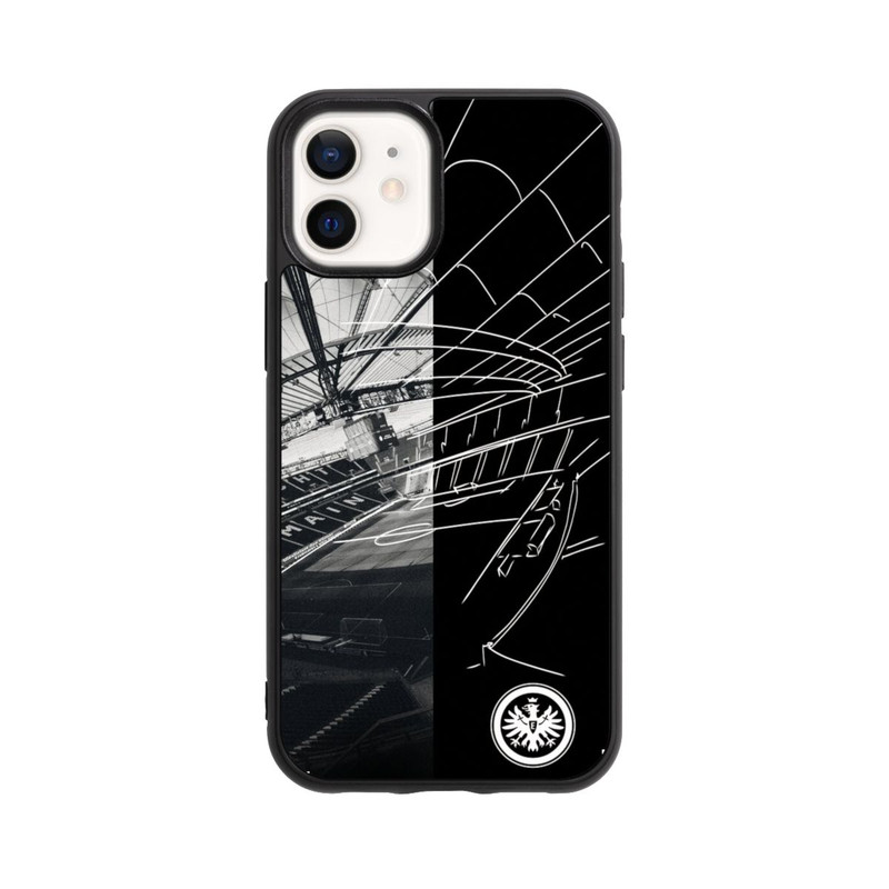 iPhone 12 mini Base Case Eintracht Frankfurt Stadion Fotoskizze