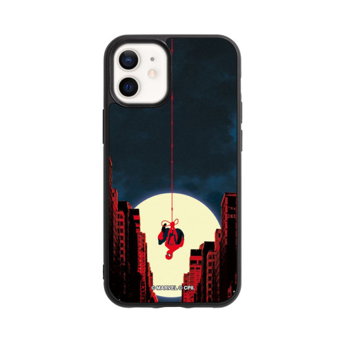 Apple iPhone 12 mini Base Case Spider-Man Marvel between Skyscrapers