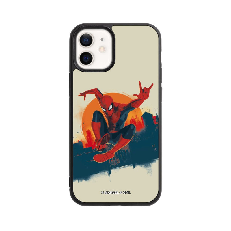 iPhone 12 mini Base Case Spider-Man Hero Force beige