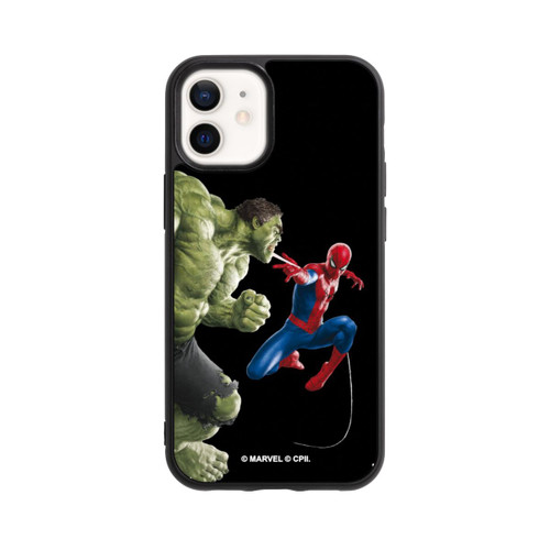Apple iPhone 12 mini Base Case Spider-Man und Hulk