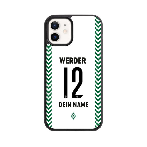 Apple iPhone 12 mini Base Case Werden Bremen Trikot Personalisierbar 26-27