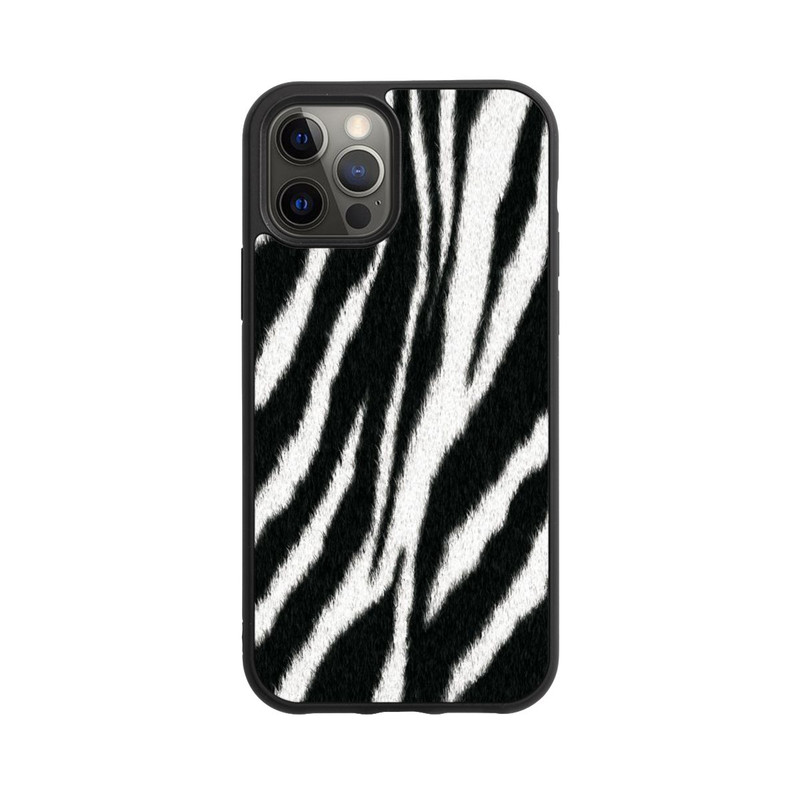 iPhone 12 Pro Base Case Zebra Look