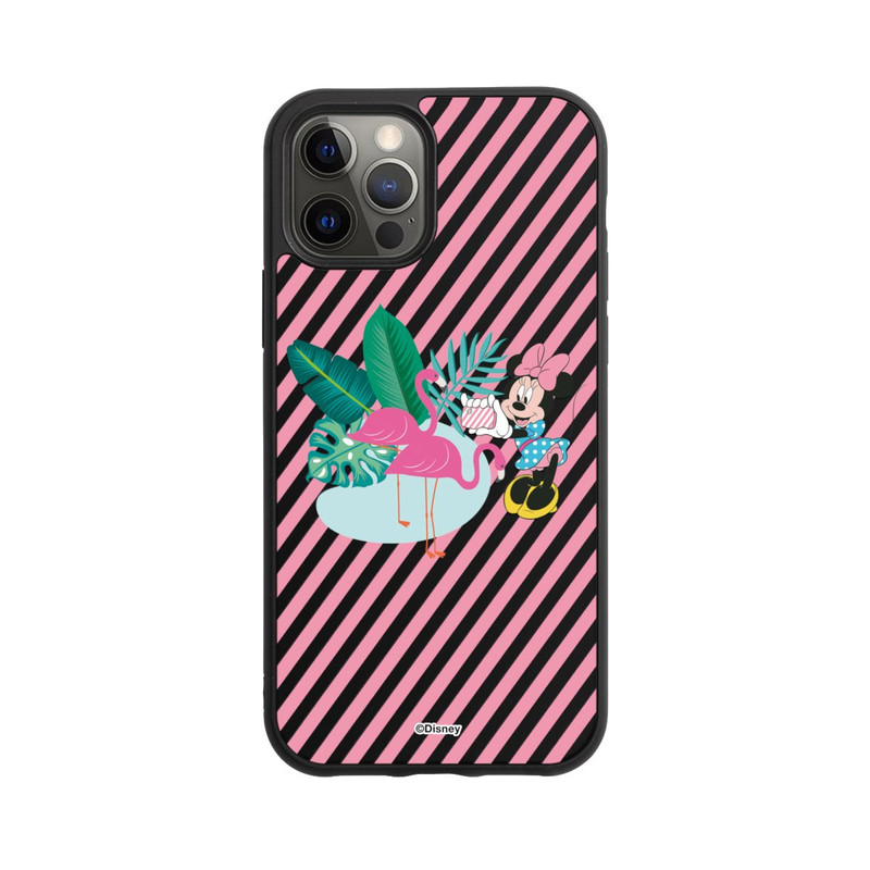 iPhone 12 Pro Base Case Minnie Flamingo ohne Hintergrund