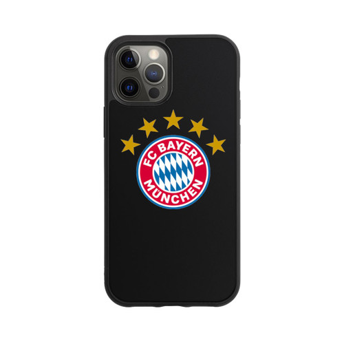 Apple iPhone 12 Pro Base Case FCB Logo mit Sterne - ohne Hintergrund
