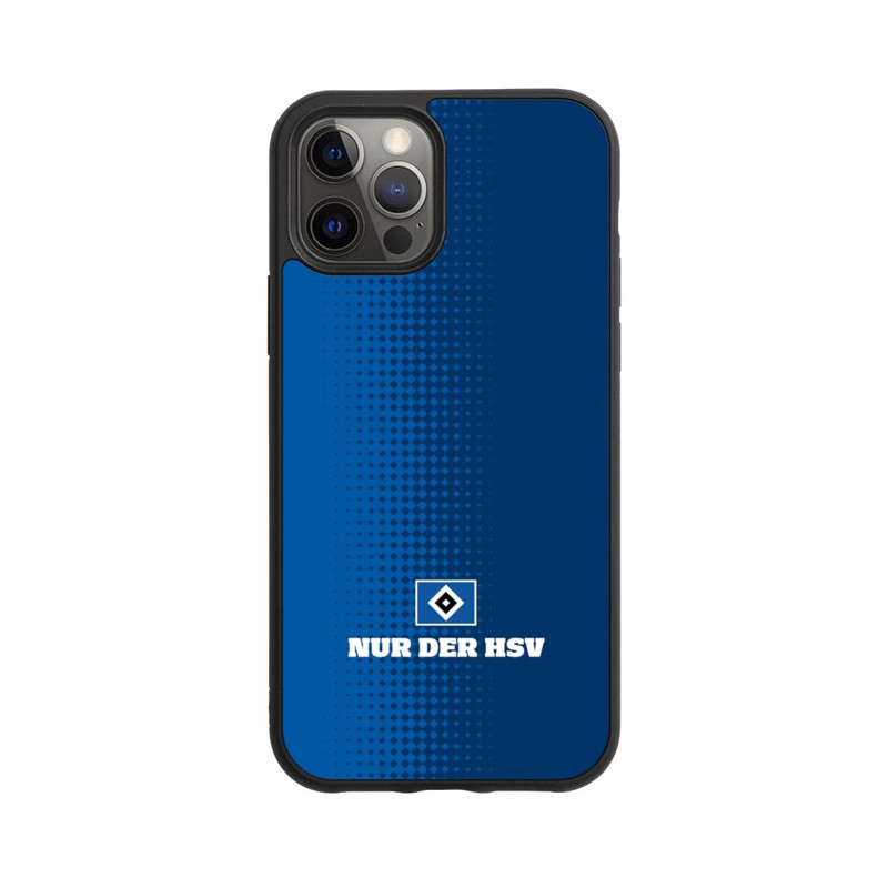 iPhone 12 Pro Base Case Nur der HSV - Rautenraster Blau