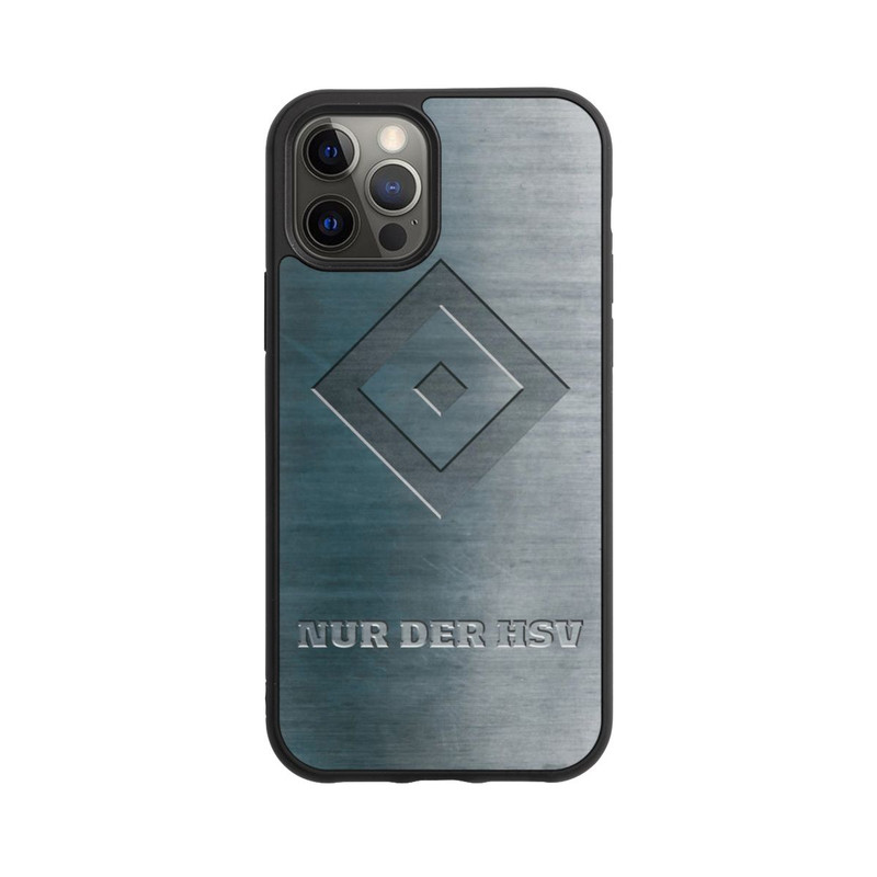 iPhone 12 Pro Base Case Nur der HSV Metalllook