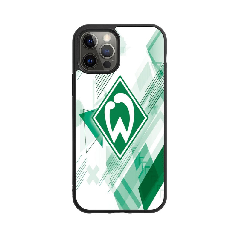 iPhone 12 Pro Base Case Weiße Grafikelemente - Werder Bremen