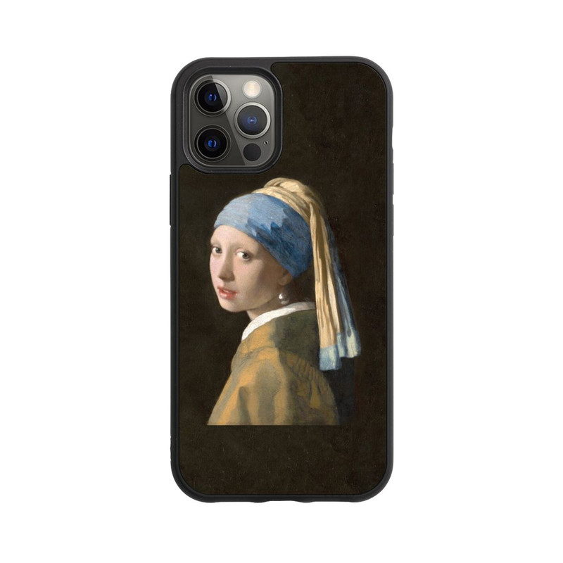 iPhone 12 Pro Base Case Das Mädchen mit dem Perlenohrring von Johannes Vermeer